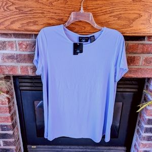 New additions. New with tags. Purple top size large maternity